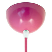 Kit rosone semisferico in metallo verniciato - Fucsia