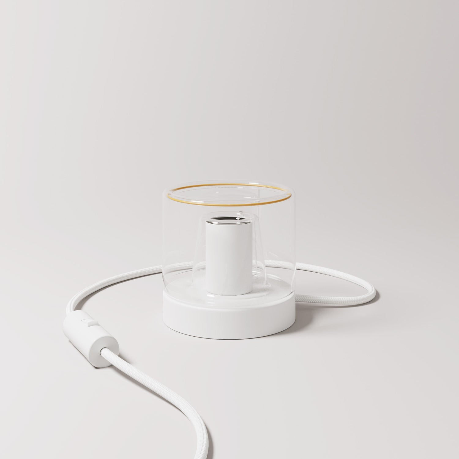 Lampada da tavolo Posaluce Ghost - Bianco