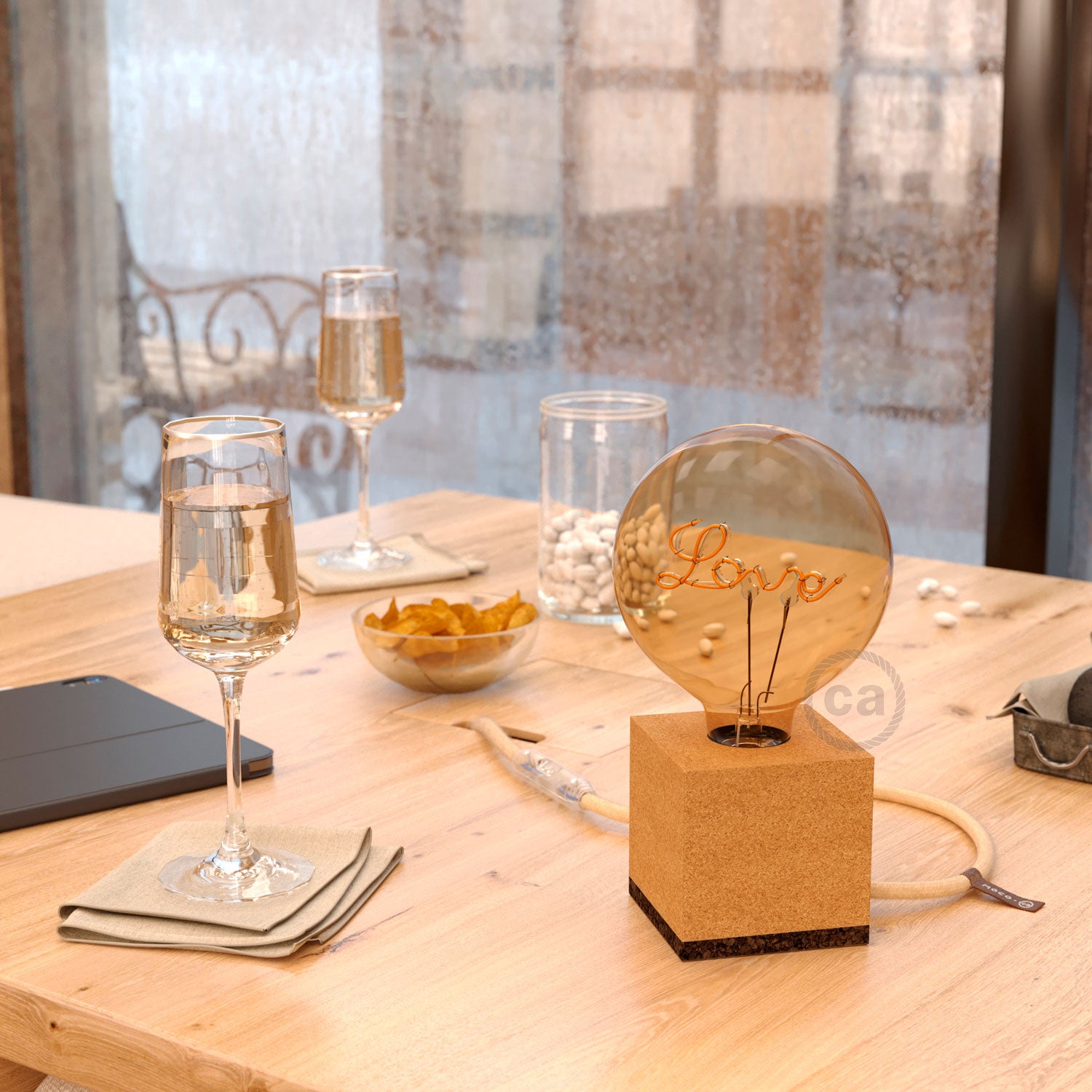 MoCo Posaluce Cubetto in sughero naturale - Sughero naturale