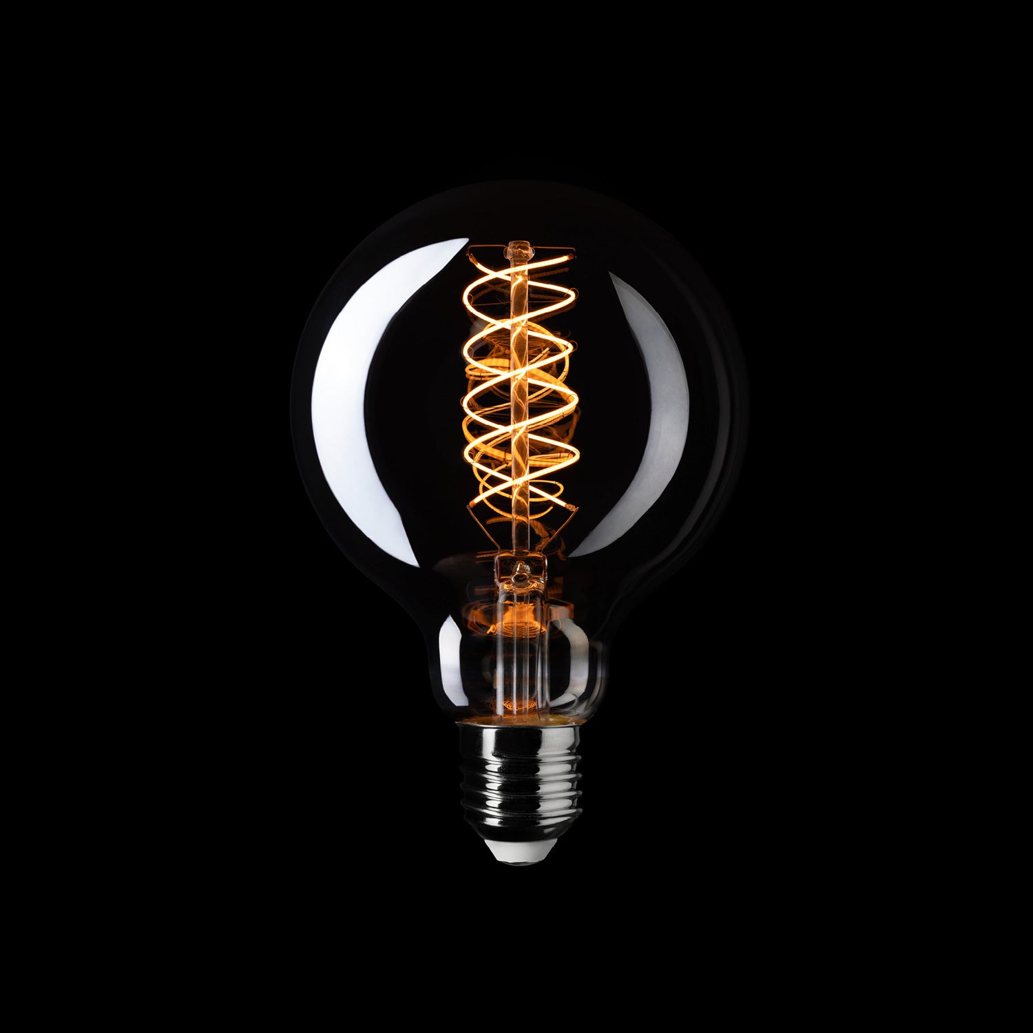 Lampadina LED Smoky Globo G95 4,8W 250Lm E27 1800K Dimmerabile - D03