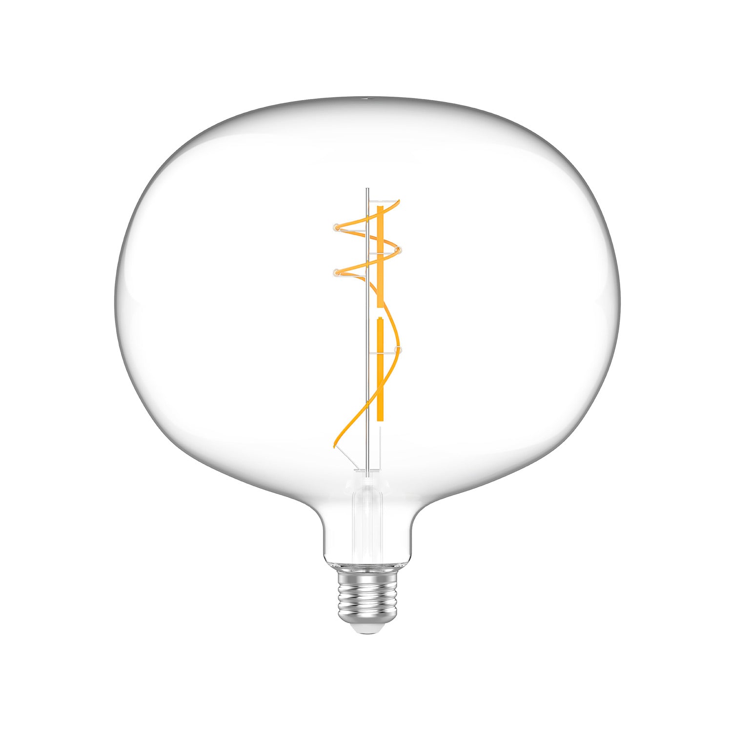 Lampadina LED Trasparente Ellipse 220 10W 1100Lm E27 2700K Dimmerabile - H02