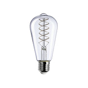 Lampadina LED Filamento Bianco Edison ST64 5,9W 500Lm E27 2700K Dimmerabile - W02