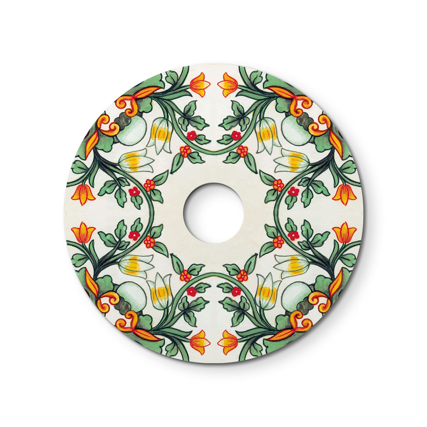 Snake Eiva con paralume mini Piatto Ellepì 'Maioliche' Rosso e Verde, lampada portatile IP65 per esterni con spina UK