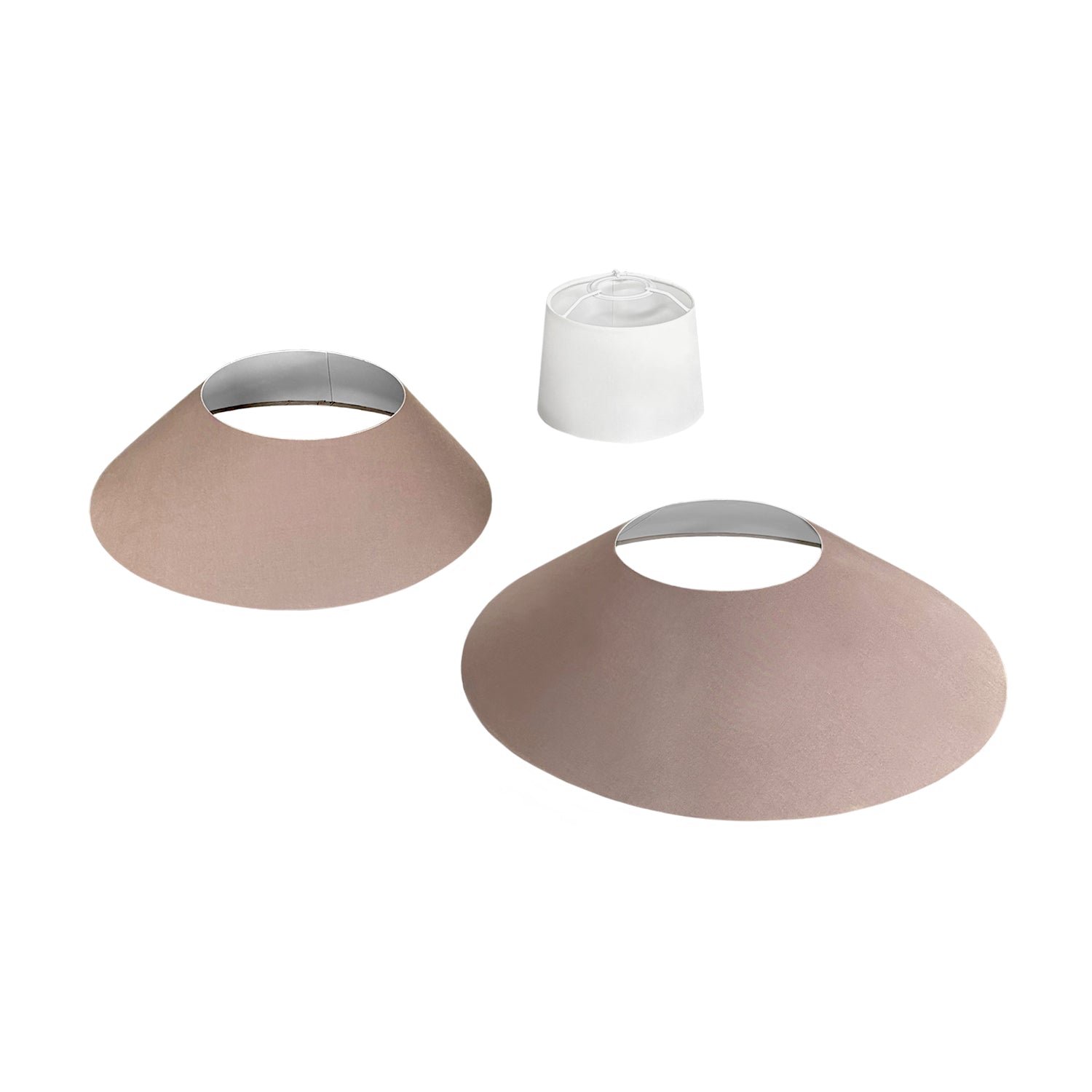 Paralume in tessuto Clessidra Arenal cenere - Made in Italy Arenal sabbia