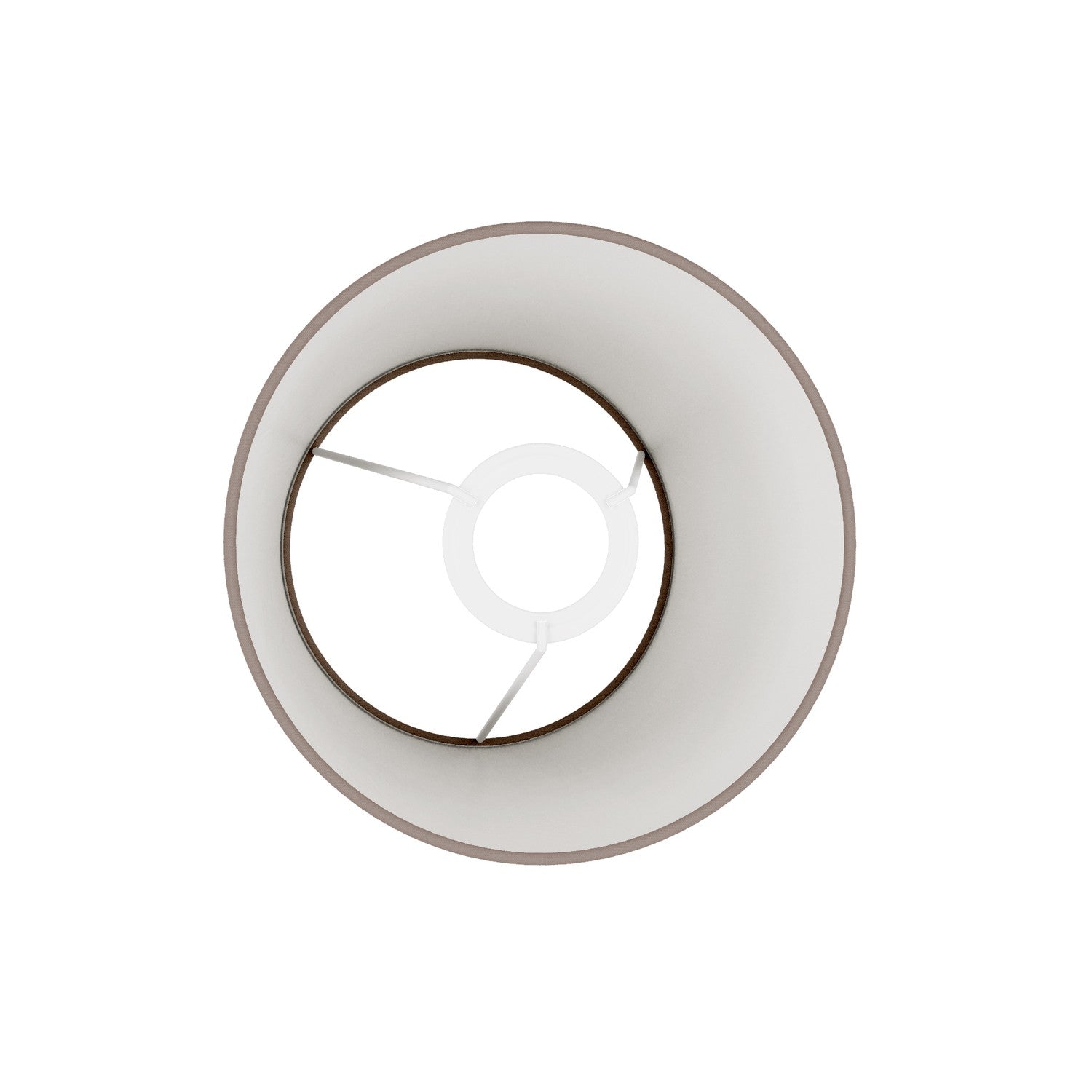 Paralume Impero S con attacco E27 per lampada da tavolo o applique - Made in Italy - Arenal Cenere