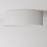 Plafoniera in tessuto Large Lino crudo - Made in Italy