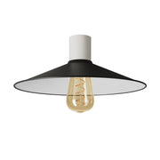 Lampada da soffitto Bianca con paralume in metallo Swing - Waterproof IP44 - IO
