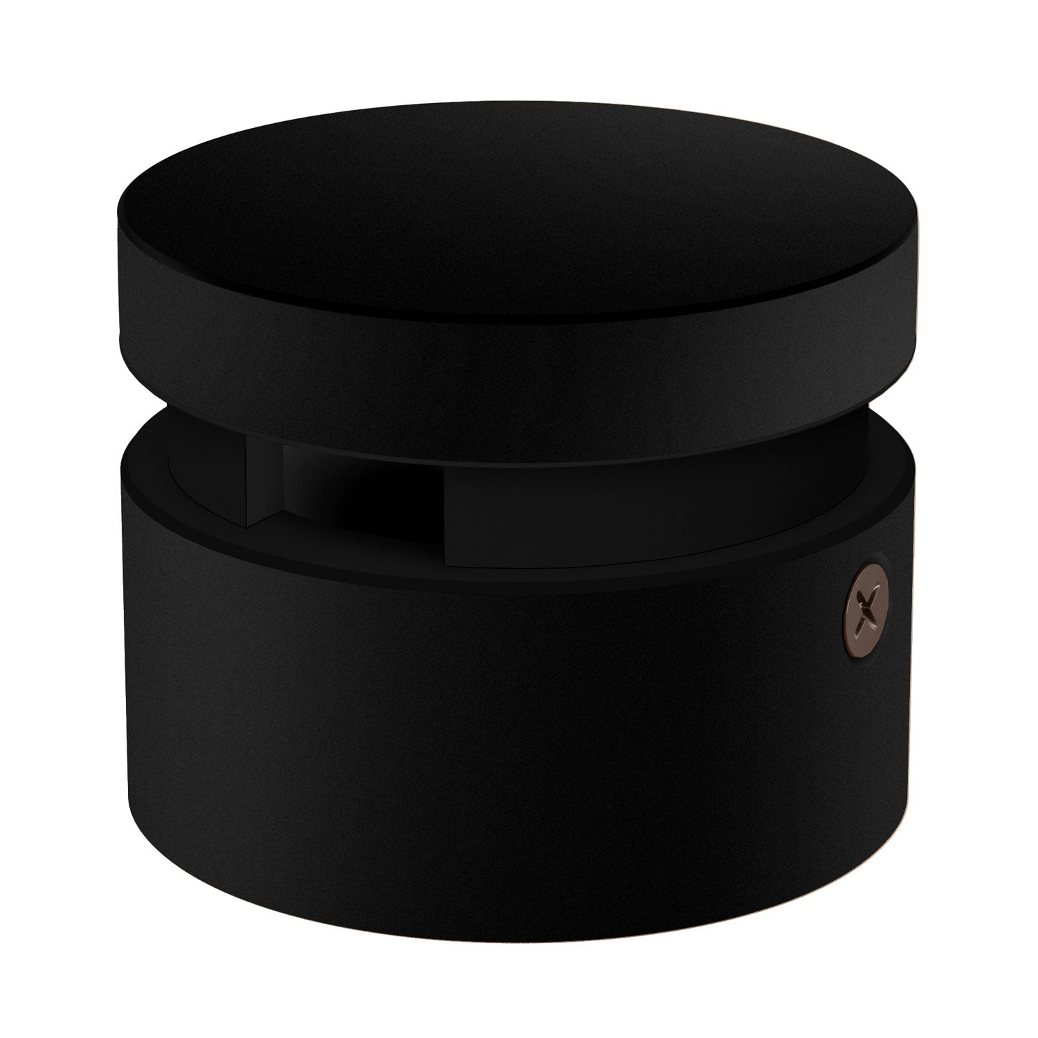 Passacavo in legno per cavo per catenaria e sistema Filé. Made in Italy - Nero