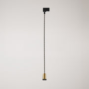 Faretto singolo Mini Spotlight GU1d0 per binari - Bronzo satinato