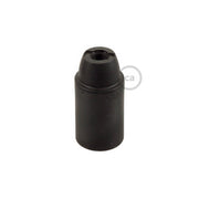 Kit portalampada E14 in termoplastica - Nero