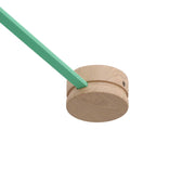 Rosone in legno per cavo per catenaria e sistema Filé. Made in Italy - Neutro