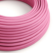 Cavo elettrico colorato Rosa Fucsia lucido - L'Originale Creative Cables, la scelta migliore per le tue lampade - RM08