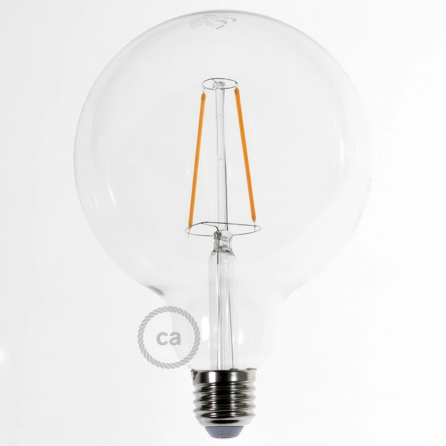 EIVA ELEGANT Lampada a sospensione da esterno con 5 m cavo tessile, decentatore, rosone e portalampada IP65 waterproof