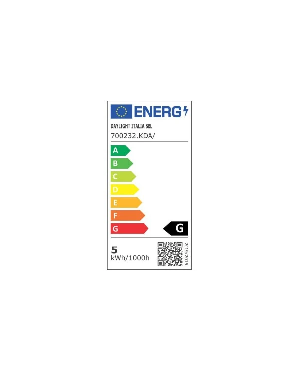 Lampadina LED Dorata per base Globo G125 filamento Singolo “Love” 5W 250Lm E27 2000K Dimmerabile