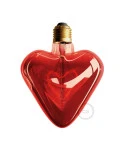 Lampadina LED Cuore Rosso 5W 150Lm E27 Decorativa 2000K Dimmerabile