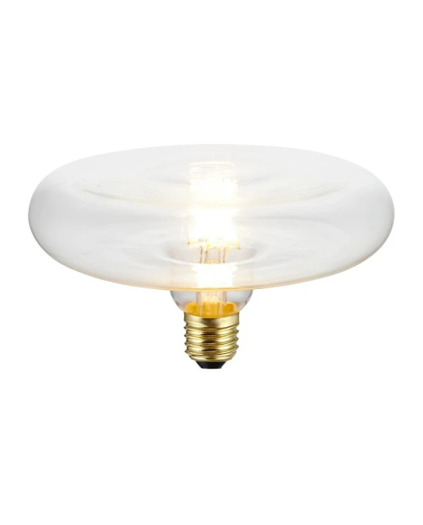 Lampadina LED Trasparente DASH D170 filamento twisted 6W 610Lm E27 2700K Dimmerabile