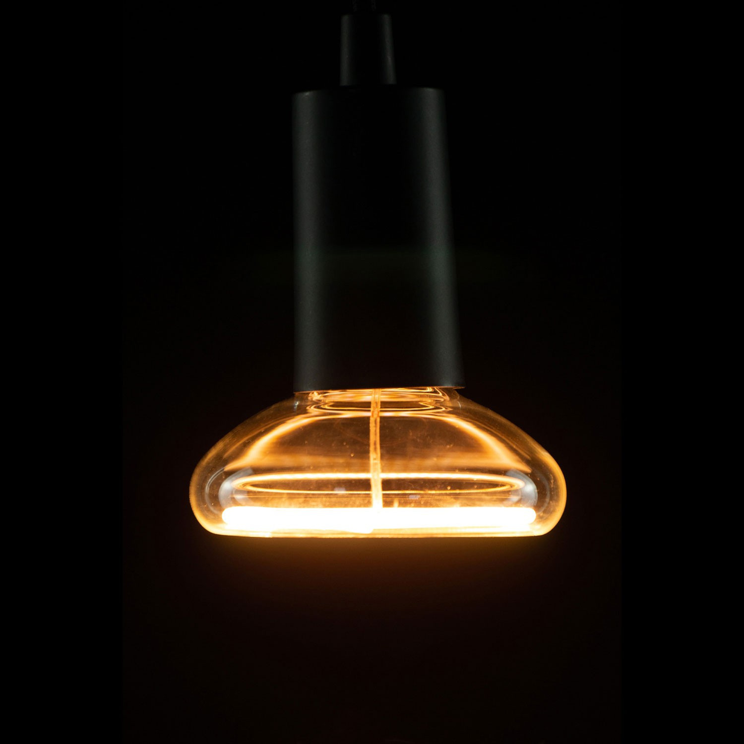 Lampadina LED Reflector R80 Trasparente Linea Floating 8W 380Lm 2200K Dimmerabile