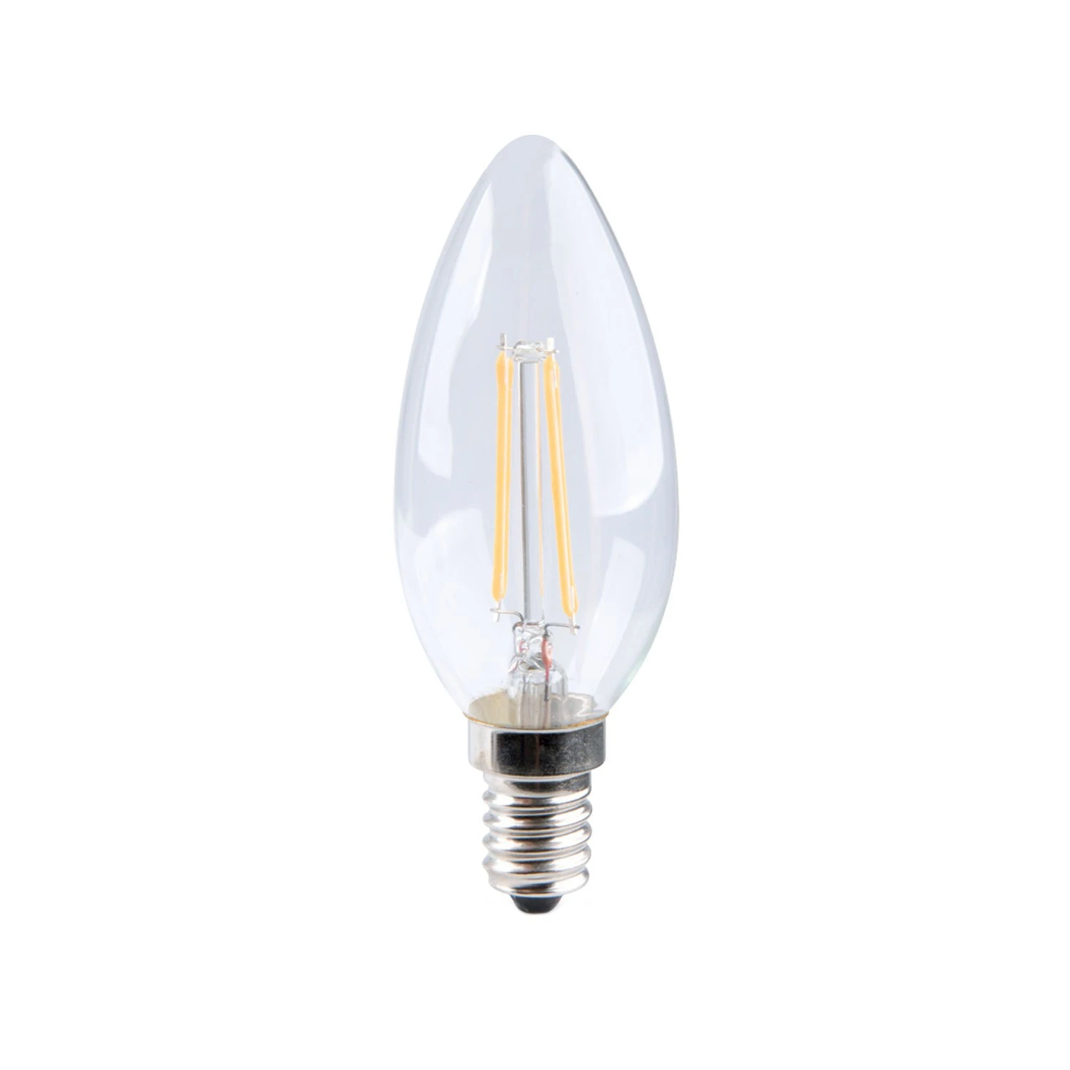 Lampadina LED Trasparente Oliva 6W 806Lm E14 2700K