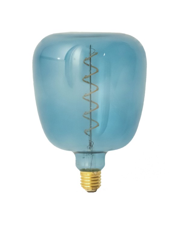 Lampadina LED Ocean Blue XXL Bona linea Pastel filamento a Spirale 5W 180Lm E27 2700K Dimmerabile