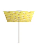 Rosone pop XXL Rose-One quadrato, 400 mm con 1 foro e 4 fori laterali - PROMO