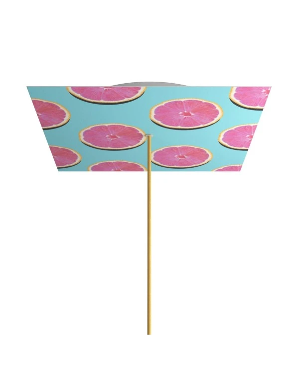 Rosone pop XXL Rose-One quadrato, 400 mm con 1 foro e 4 fori laterali - PROMO