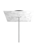 Rosone XXL quadrato, 40 cm, 1 foro e 4 laterali - Rose-One