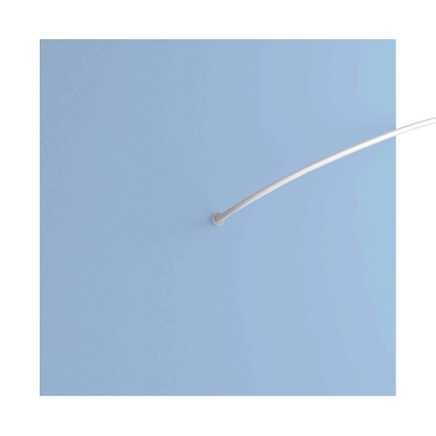 Rosone XXL quadrato, 40 cm, 1 foro e 4 laterali - Rose-One