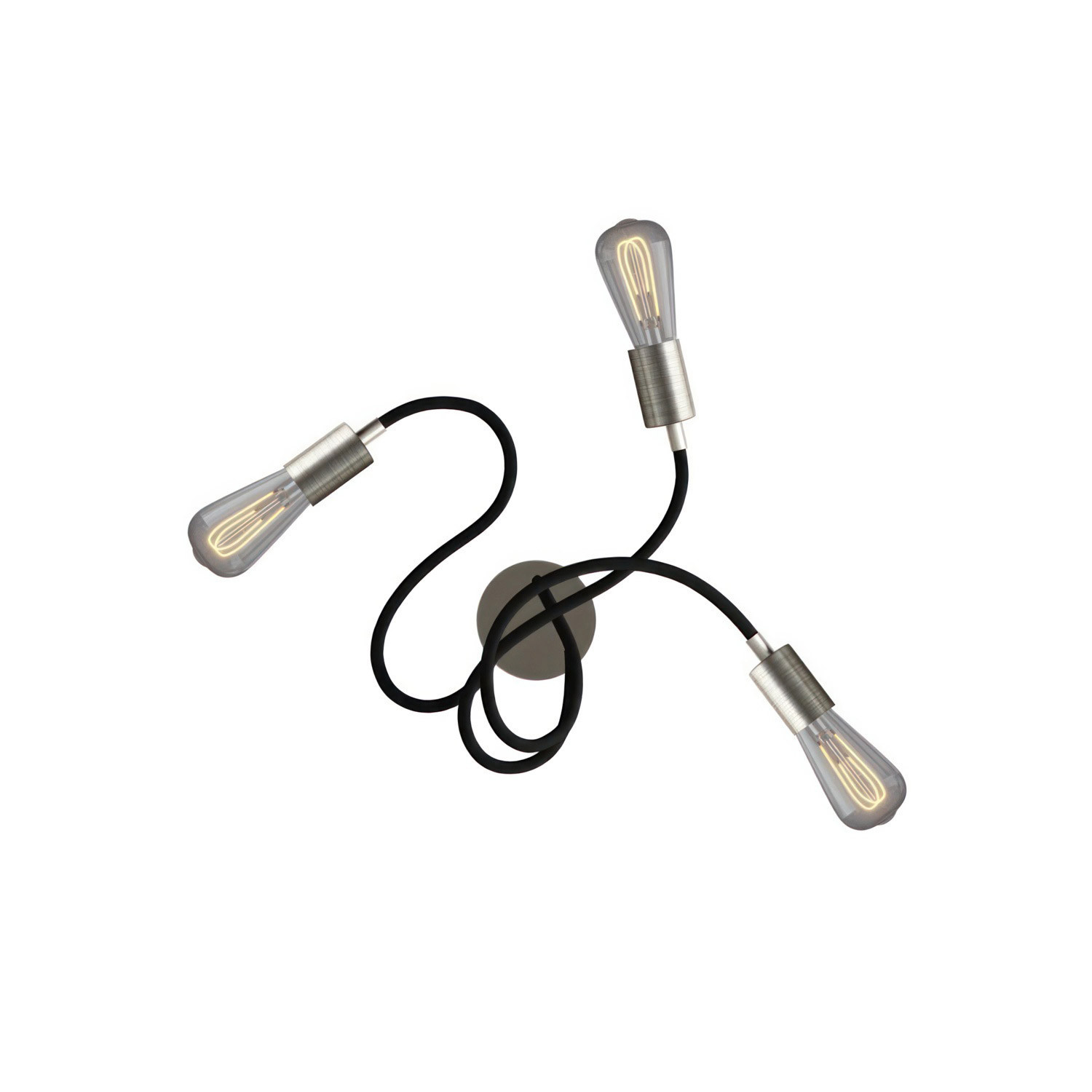 Flex 60 lampada da parete o soffitto snodabile a luce diffusa con lampadina LED ST64