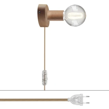 Lampada Spostaluce in legno - Neutro - RN06