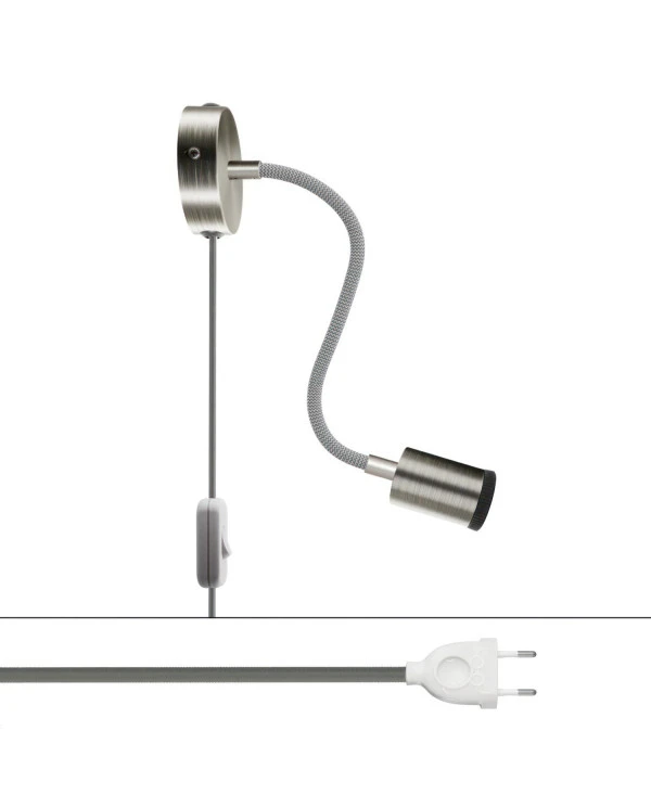 Lampada Spostaluce Flex 30 snodabile con faretto GU1d0