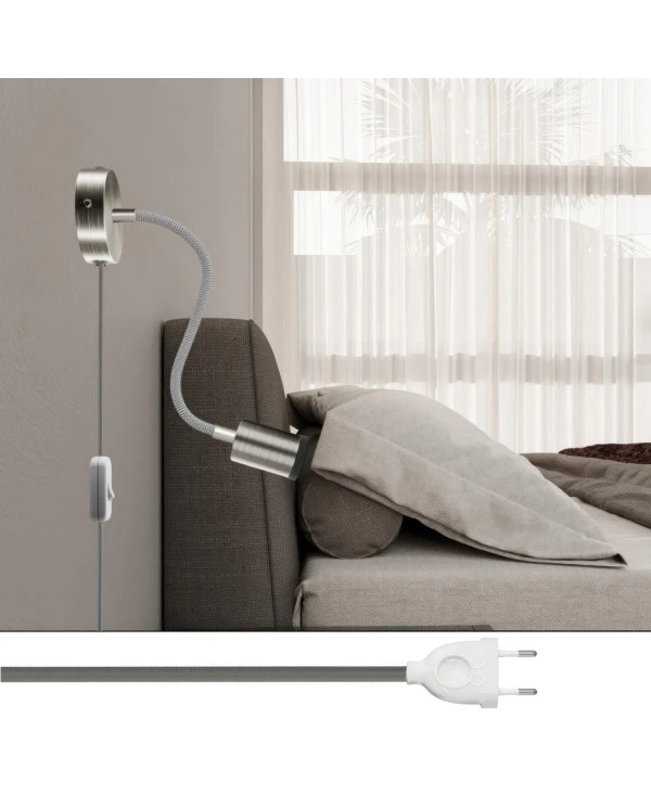 Lampada Spostaluce Flex 30 snodabile con faretto GU1d0