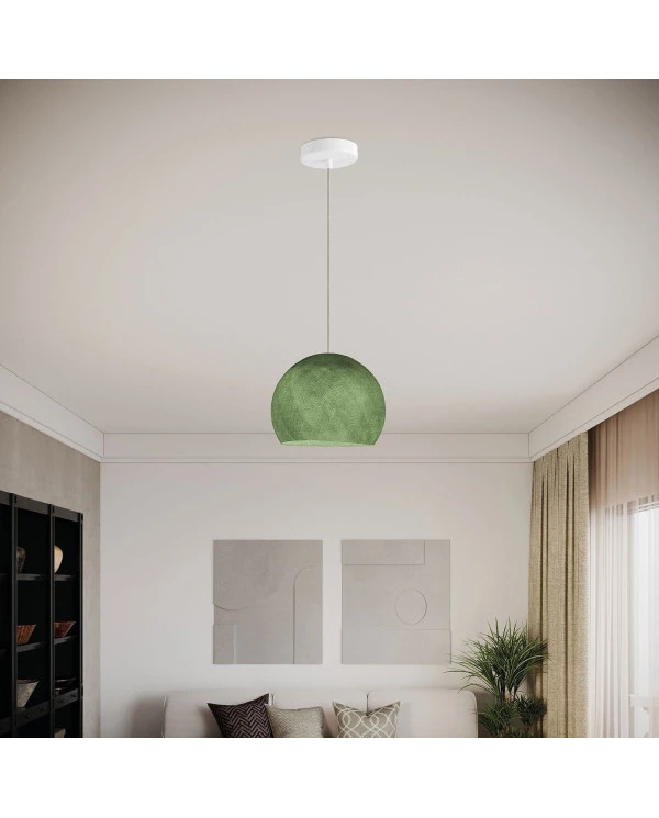 Lampada a sospensione con paralume Cupola