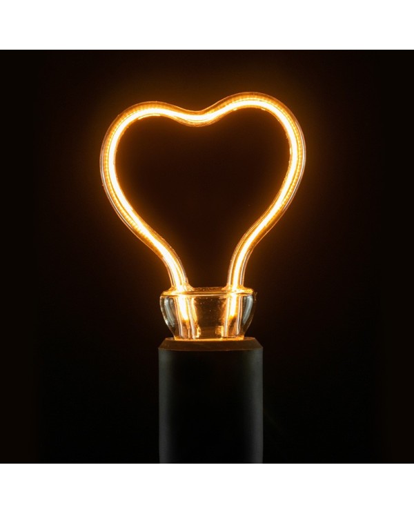 Lampadina LED Art Heart 6,5W 300Lm E27 1900K Dimmerabile