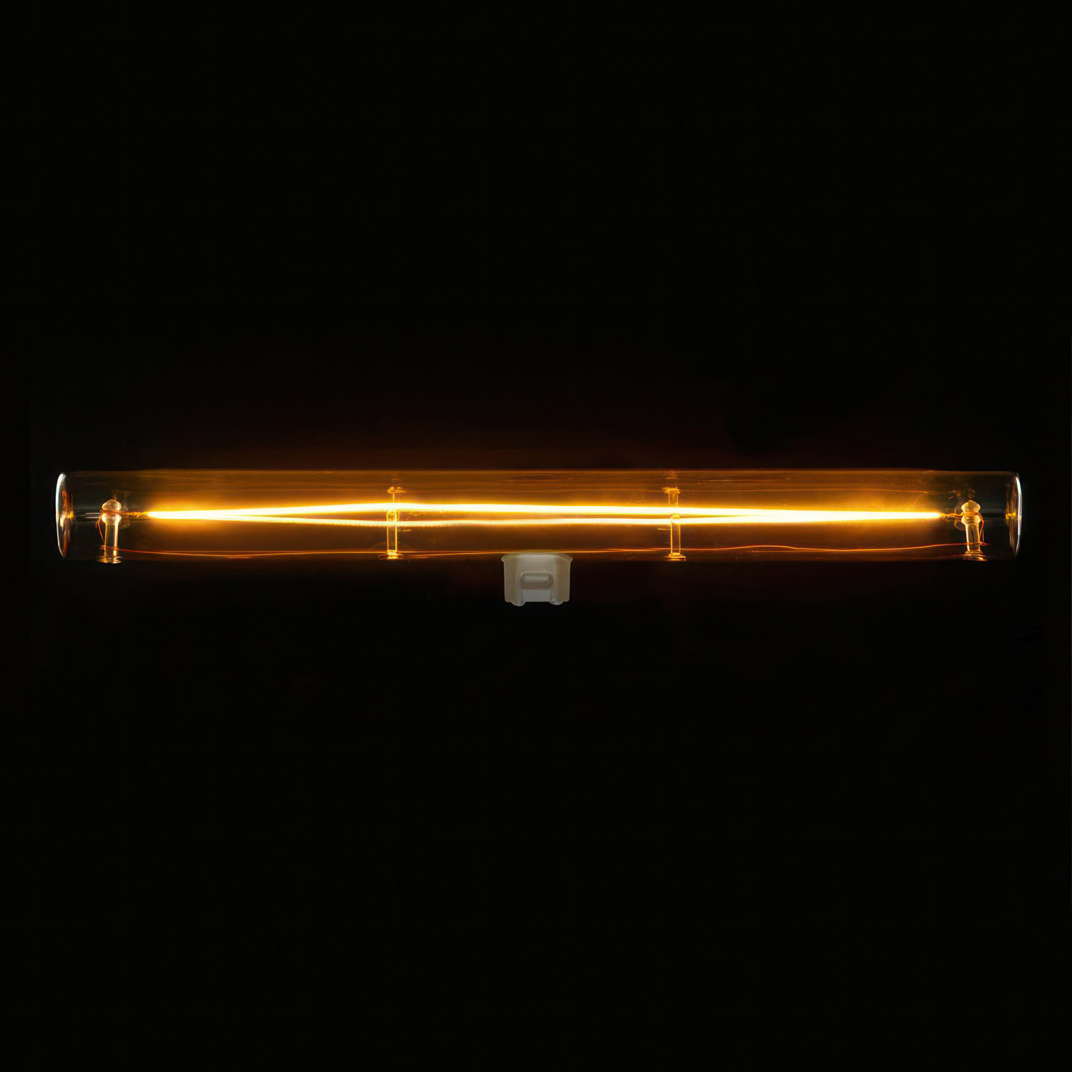 Lampadina LED Dorata Lineare S14d - lunghezza 300 mm 6,5W 320Lm 1900K Dimmerabile