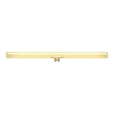 Lampadina LED Dorata Lineare S14d - lunghezza 500 mm 8W 430Lm 1900K Dimmerabile