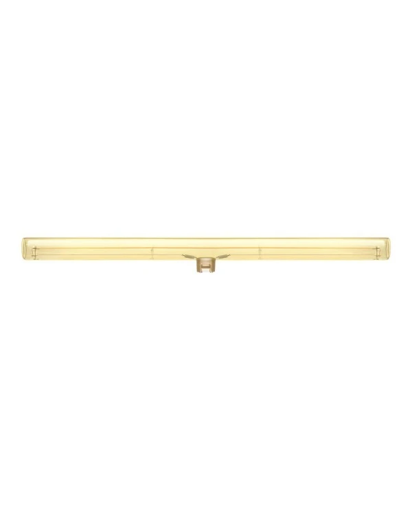 Lampadina LED Dorata Lineare S14d - lunghezza 500 mm 8W 430Lm 1900K Dimmerabile