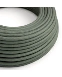 Cavo tessile Verde Salvia in cotone - L'Originale Creative-Cables - RC63 rotondo 2x0,75mm / 3x0,75mm