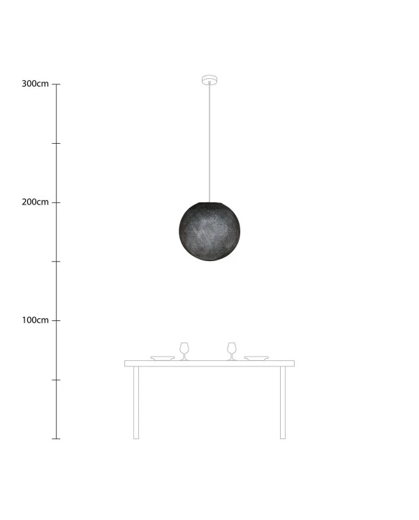 Paralume Sfera Light in filo fatto a mano