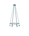 Lampadario Cage a 6 cadute Edison ST64