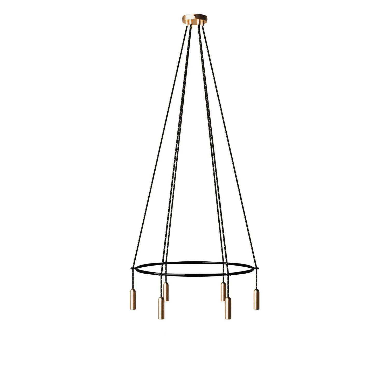 Lampadario Cage a 6 cadute P-Light