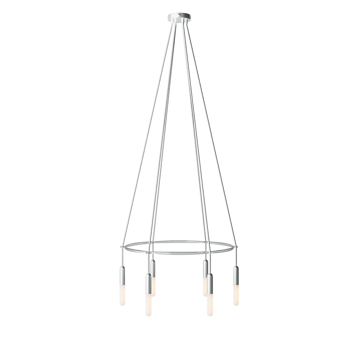 Lampadario Cage a 6 cadute P-Light