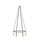 Lampadario Cage a 6 cadute P-Light