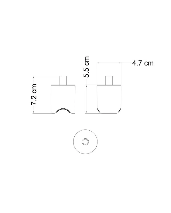 Kit portalampada esse14 per lampade a sospensione con attacco S14d