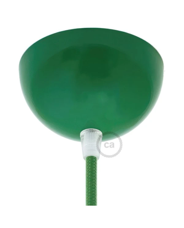 Kit rosone semisferico in metallo verniciato