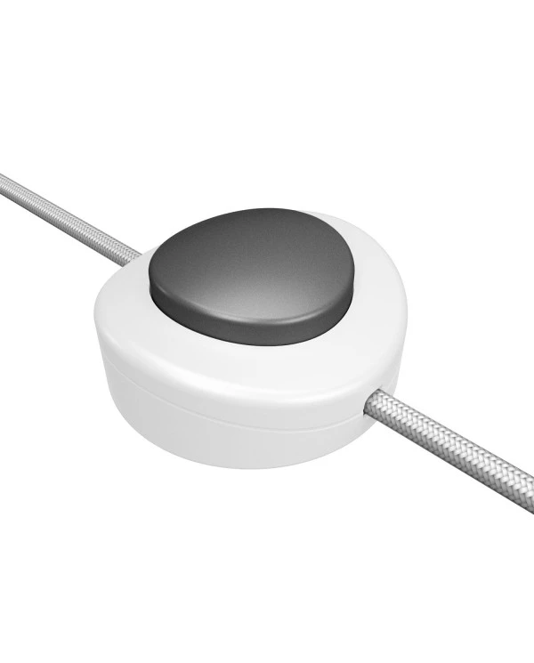 Interruttore unipolare rompifilo a pedale Creative Switch bianco