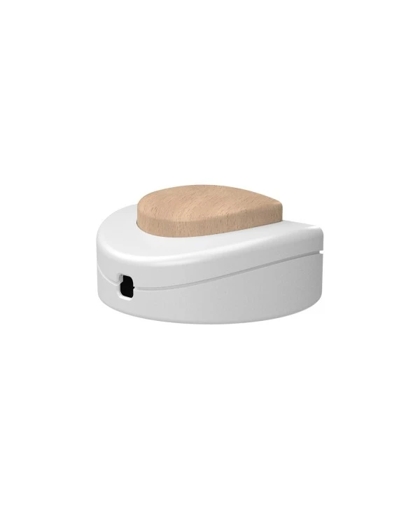 Interruttore unipolare rompifilo a pedale Creative Switch bianco