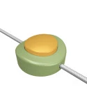 Interruttore unipolare rompifilo a pedale Creative Switch verde prato