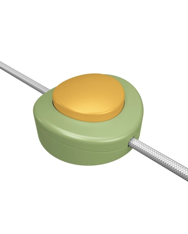 Interruttore unipolare rompifilo a pedale Creative Switch verde prato