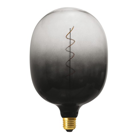 Lampadina LED XXL Egg linea Pastel Dark Shadow filamento Spirale 4.5W E27 Dimmerabile 1800K