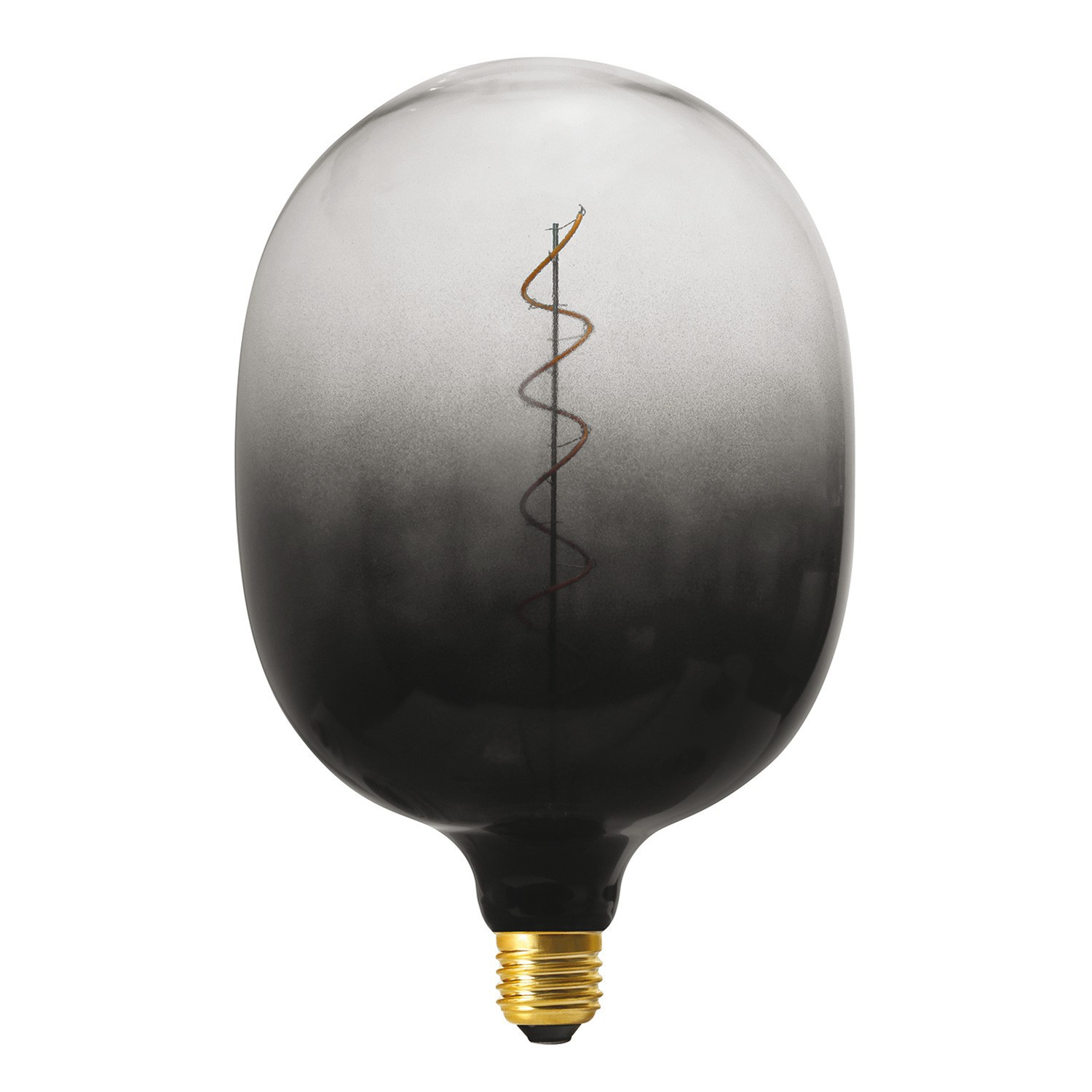 Lampadina LED Egg Dark Shadow XXL linea Pastel 105Lm filamento a Spirale 4,5W E27 1800K Dimmerabile